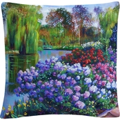 Trademark Fine Art Promise of Spring Decorative Throw Pillow