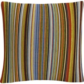 Trademark Fine Art Comfortable Stripes VII Decorative Throw Pillow