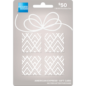 American Express Soft Metals Silver $50 Gift Card + Activation Fee