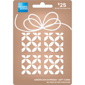 American Express Soft Metals Bronze $25 Gift Card + Activation Fee