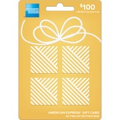 American Express Soft Metals Gold $100 Gift Card + Activation Fee