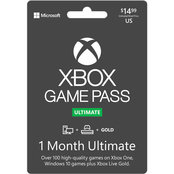 Xbox Live $14.99 1 Month Ultimate Game Pass