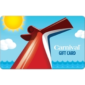 Carnival Cruises $100 Gift Card