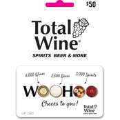 Total Wine $50 Gift Card