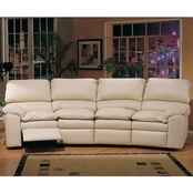 Omnia Leather Catera Leather Conversation Sectional