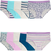Fruit of the Loom Girls Assorted Cotton Briefs 10 pk.