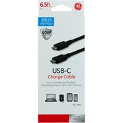GE USB C 2.0 Charging Cable 6.5 ft.