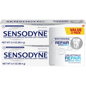 Sensodyne Repair and Protect Whitening Toothpaste 3.4 oz, 2 pk.