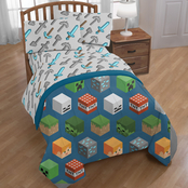 Minecraft Isometric Full Bed Set