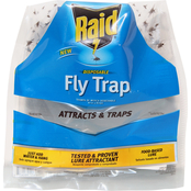 PIC - Raid 3pk Disposable Fly Trap with Lure