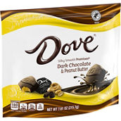 Dove Promises Peanut Butter & Dark Chocolate Candy, Individually Wrapped, 6.74 oz.