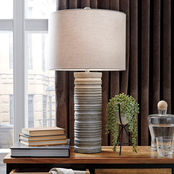 Signature Design by Ashley Nadyia 30 in. Paper Table Lamp 2 pk.