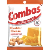 Combos Cheddar Cheeses Baked Pretzel Stuffed Snacks 6.3 oz.