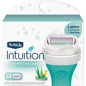 Schick Intuition Sensitive Care Refill 6 ct.