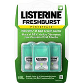 Listerine Pocketpaks Breath Freshener Strips Packs 72 ct.