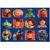 Disney-Pixar Toy Story 4 Squares 54 x 78 Area Rug