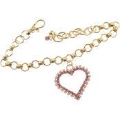 Buddy G's Chain Collar with Open Heart