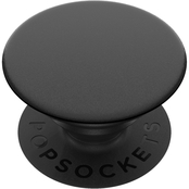 PopSocket PopGrips Swappable Abstract Device Stand and Grip, Black