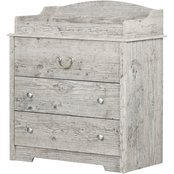 South Shore Aviron Changing Table with Drawers