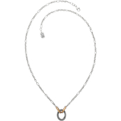 James Avery Oval Twist Changeable Charm Holder Necklace 18 in.