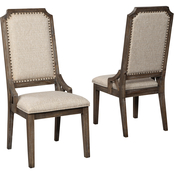 Signature Design by Ashley Wyndahl Upholstered Back Side Chair 2 pk.