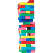 Hey! Play! Classic Wooden Blocks Stacking Game