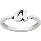 James Avery Script Initial A Ring