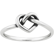 James Avery Delicate Heart Knot Ring