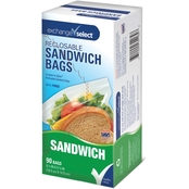 Exchange Select Reclosable Sandwich Bags 90 ct.