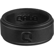 Qalo Men's Step Edge Silicone Ring Size 12