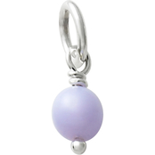 James Avery Lavender Glass Enhancer Bead