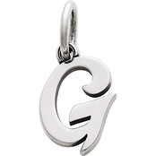 James Avery Small Script Initial Charm