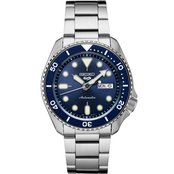 Seiko Men's Sports Series 5 Automatic Stainless Steel Watch SRPD51