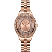 JBW Women's Bellini 0.12 CTW Diamond 18K Goldtone Stainless Steel Watch J6381A