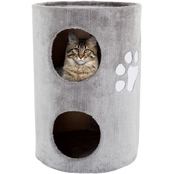 Petmaker Cat Condo 2 Story Double Hole with Scratching Surface