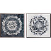 Signature Design by Ashley Monterey 25.5 x 25.5 in. Wall Art 2 pc. Set