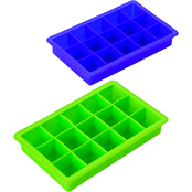 Farberware Colourworks Set of 2 Silicone Ice Cube Trays