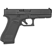 Glock 17 Gen5 9mm 4.49 in. Barrel Front Serrations 17 Rnd 3 Mag Pistol Black