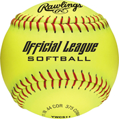 Rawlings Official League Recreational Fastpitch Softball in 11 in. Display Box