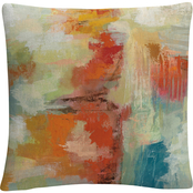 Trademark Fine Art Silvia Vassileva Coral Reef Decorative Throw Pillow