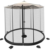 Pure Garden Patio Umbrella Mosquito/Bug Net for 9 ft. Table