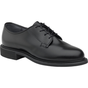 DLATS Women's Military Black Leather Oxford Dress Shoes