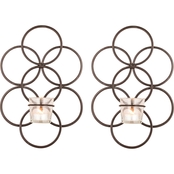 San Miguel Tunis 12.5 in. Wall Sconce 2 pc. Set