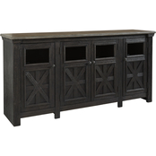 Signature Design by Ashley Tyler Creek Extra Large 74 in. TV Stand