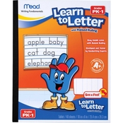 Mead Learn to Letter Writing Tablet