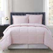 Truly Soft Everyday Reversible Blush Comforter Set