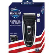 Barbasol Men's Rechargeable Foil Shaver with Pop-up Trimmer