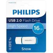 Philips Snow Blue 16GB USB 2.0 Flash Drive