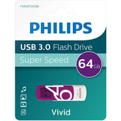 Philips Vivid Edition 64GB USB 3.0 Flash Drive
