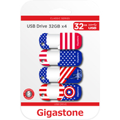 Gigastone USB 32GB 2.0 4 pk.